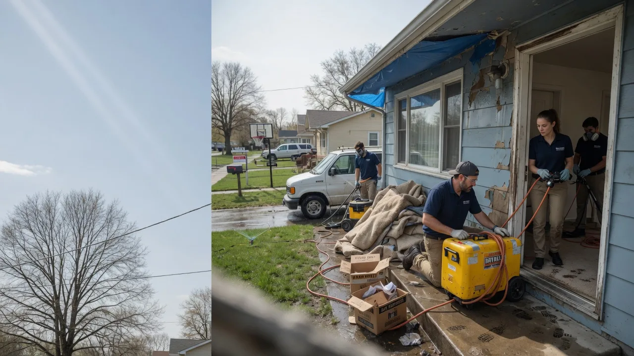 Basement Flood Cleanup in Exline, IA near me